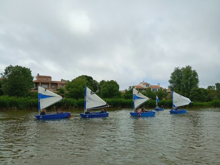 Séance d&rsquo;Optimist pour les CE2 CM1 CM2