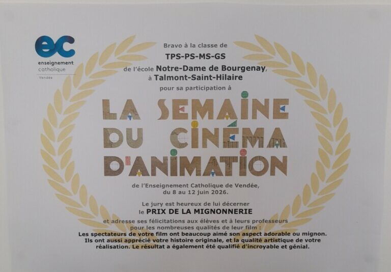 Prix de la mignonnerie pour les maternelles